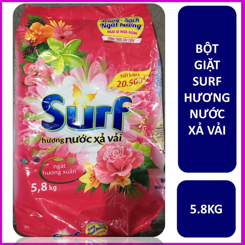 Bột giặt Surf 5,8kg