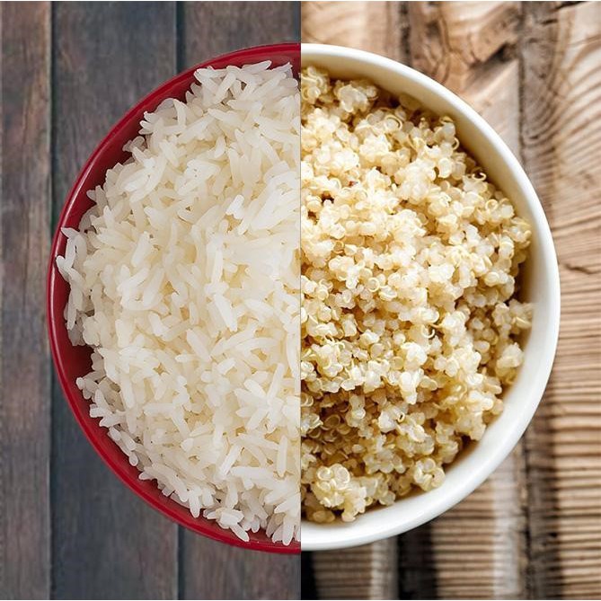 Hạt diêm mạch trắng hữu cơ Macro White Quinoa Organic 1KG - Úc