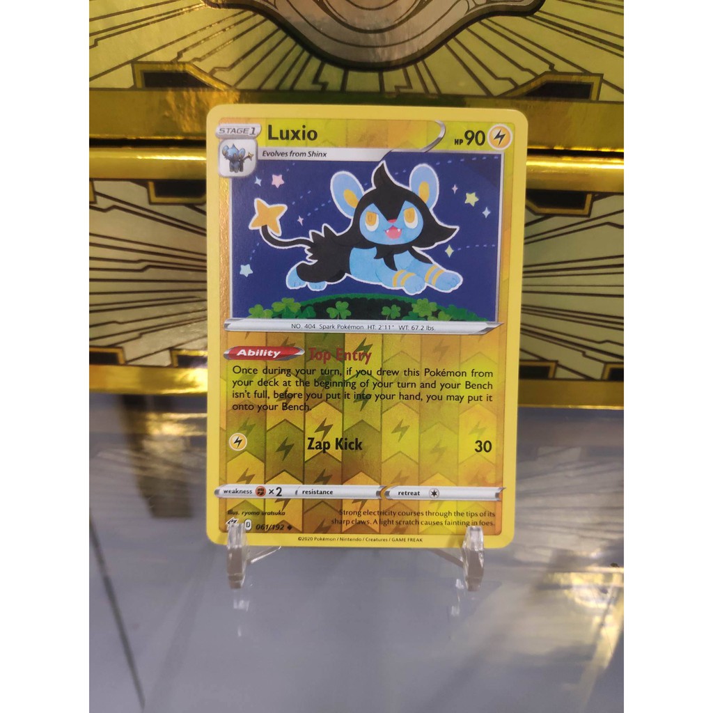 [ Dưa Hấu Yugioh ] Lá bài thẻ bài Pokemon Luxio