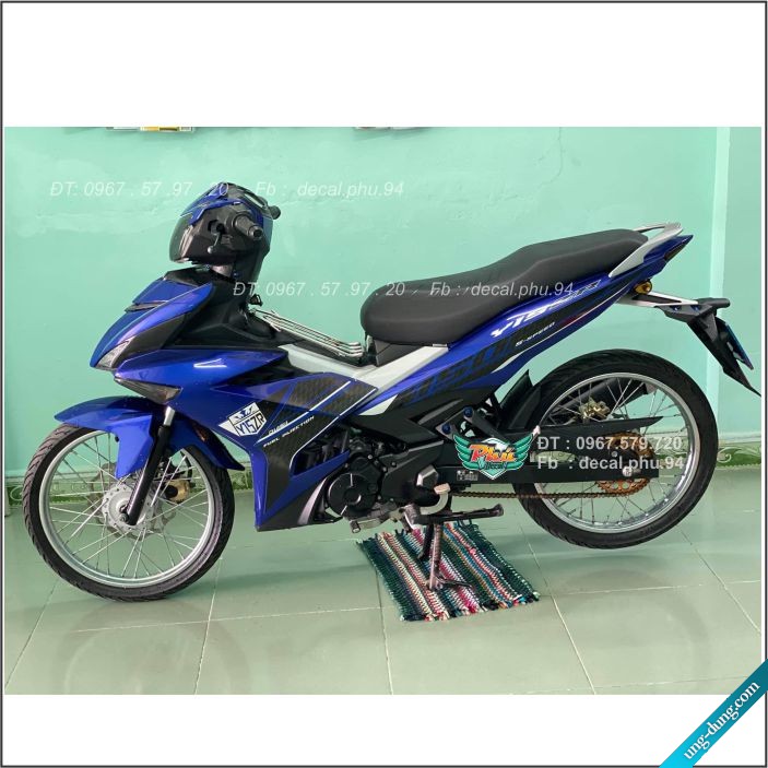 Tem Rời Exciter 150 Y15ZR Xanh đen Gp (V)