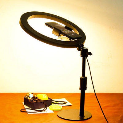 Điện thoại di động Live Fill Light Pitch Statter Desktop Still Life Chụp chống rung Artifact Out Box Video Camera Rack