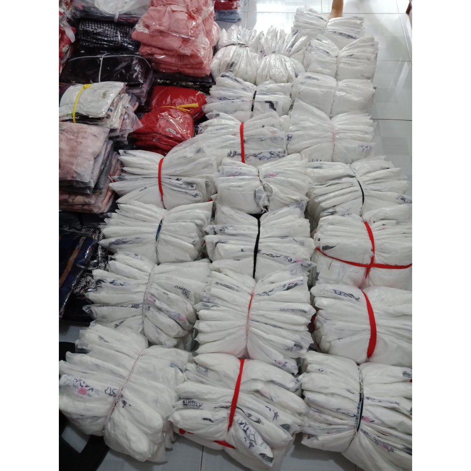 ĐẦM SUÔNG SƠ MI TRẮNG IN CHIM HẠC #damsuong | BigBuy360 - bigbuy360.vn