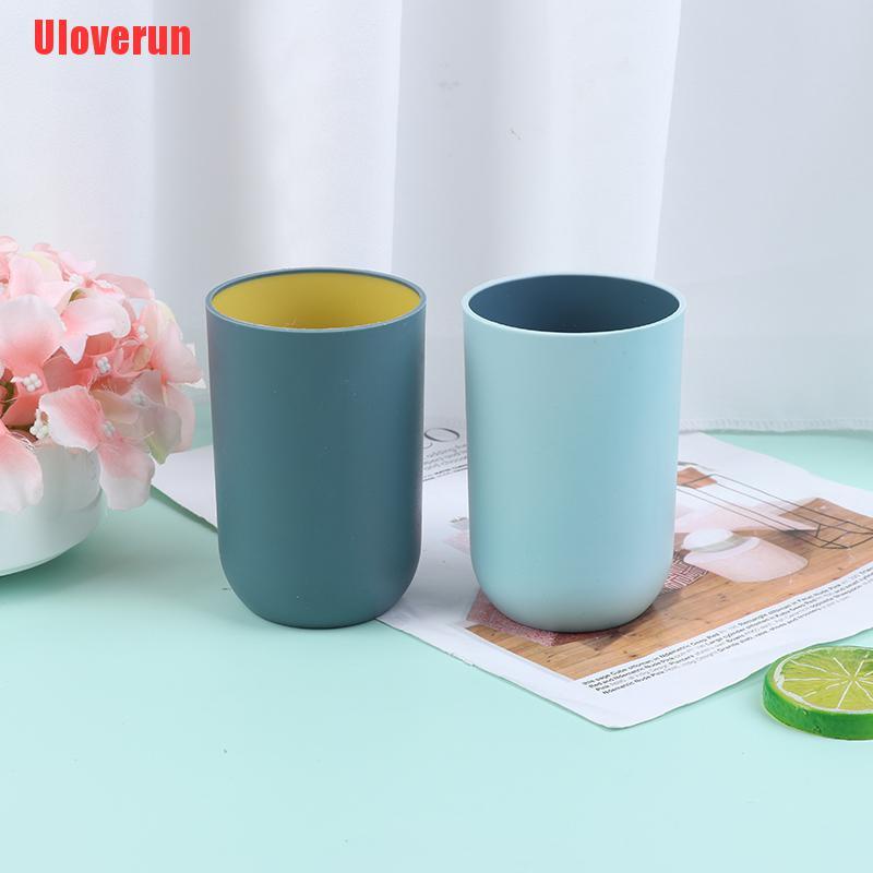 Uloverun Travel Cup Eco-friendly PP Material Water Cups Toothbrush Holder Washing Mug