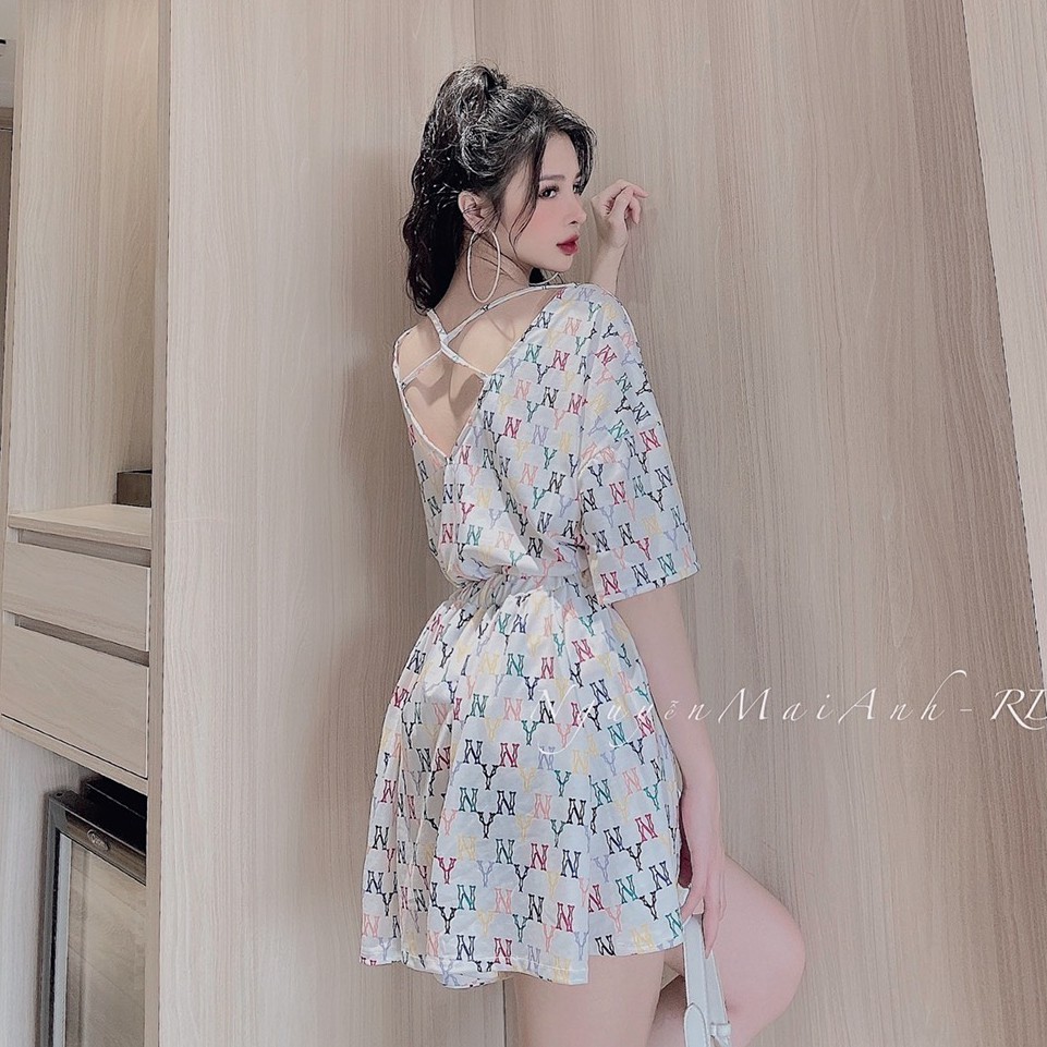 Set đồ nữ cá tính, set quần sóc áo quây đi chơi sang chảnh mùa hè đẹp 8A00192 | BigBuy360 - bigbuy360.vn