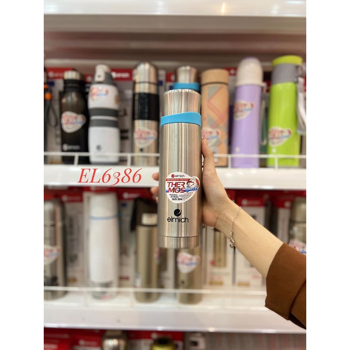 Phích giữ nhiệt Inox Elmich 6386