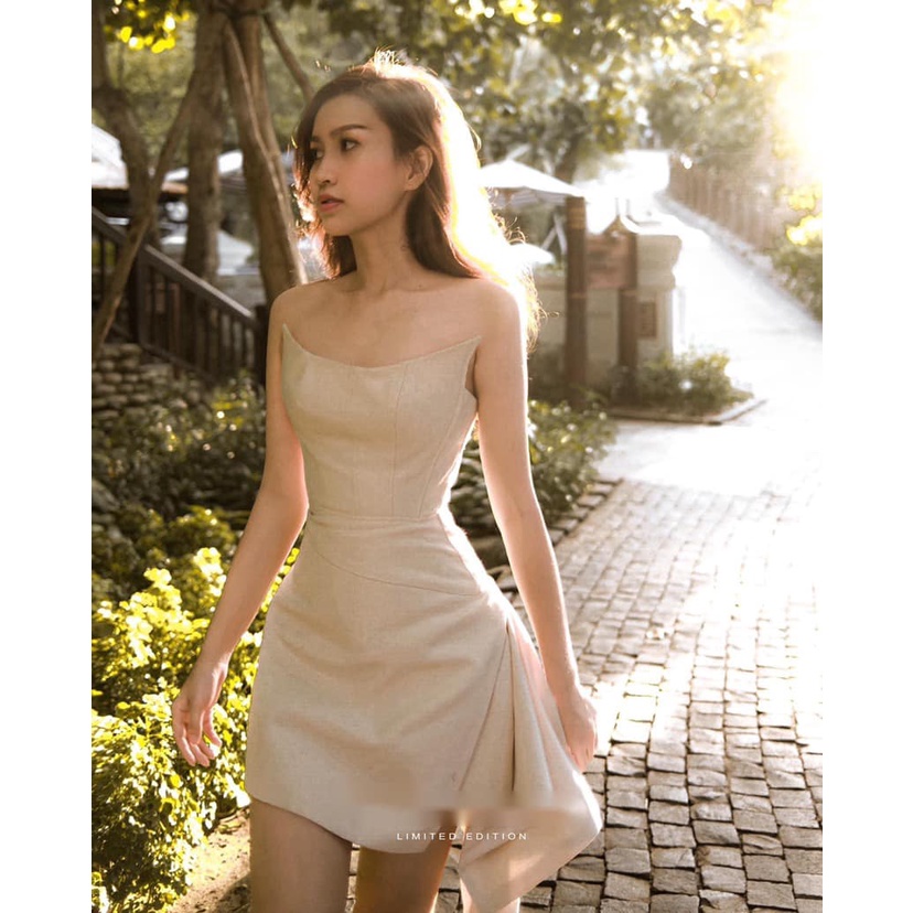 Váy quây Tafta long Ng