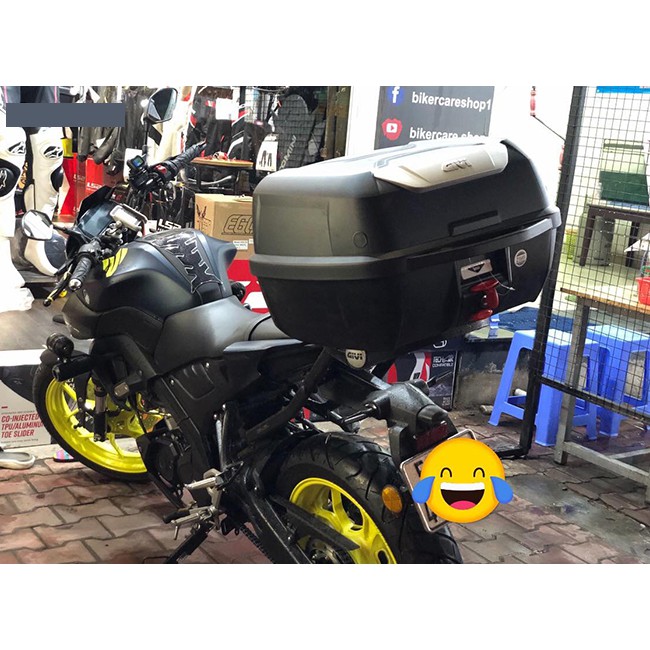 Thùng Givi E43NTL ( đã bao gồm đế đệm ) 43 lít, hàng mới chính hãng 100%, BH 2 năm