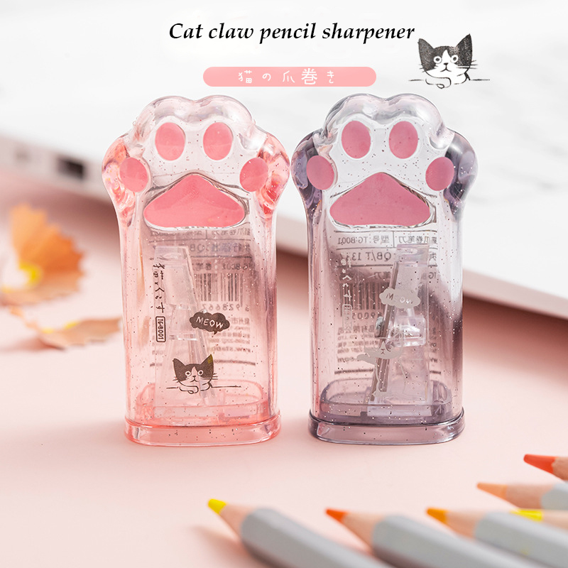 Đồ chuốt bút chì hình bàn chân mèo