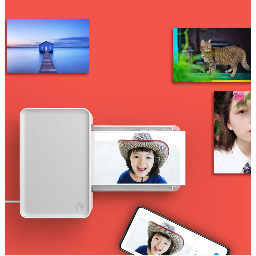 Máy In Ảnh Xiaomi Mini Home Printer