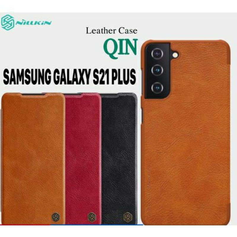 Bao da Nillkin QIN cho samsung Galaxy S21 Plus/ S21+ , S21. S21 Ultra Có khe nhét thẻ ATM