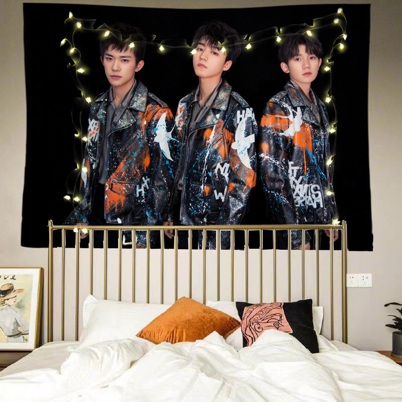 Thảm Treo Tường In Hình Nhóm Nhạc Tfboys