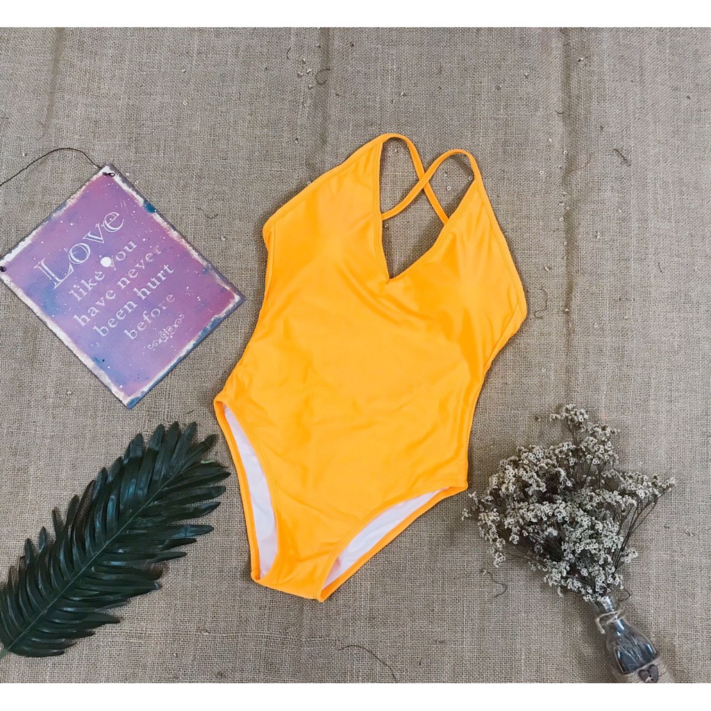 Bikini 1 mảnh, bodysuit khoét ngực sexy vải thun đồ bơi (HIỀN HỒ) | WebRaoVat - webraovat.net.vn
