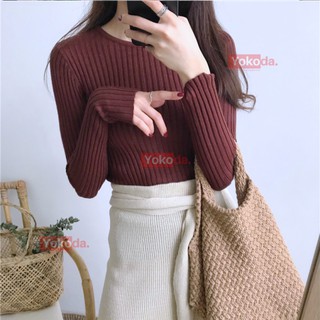 Áo Len Cổ Tròn Lông Cừu Siêu Mềm  - QA53