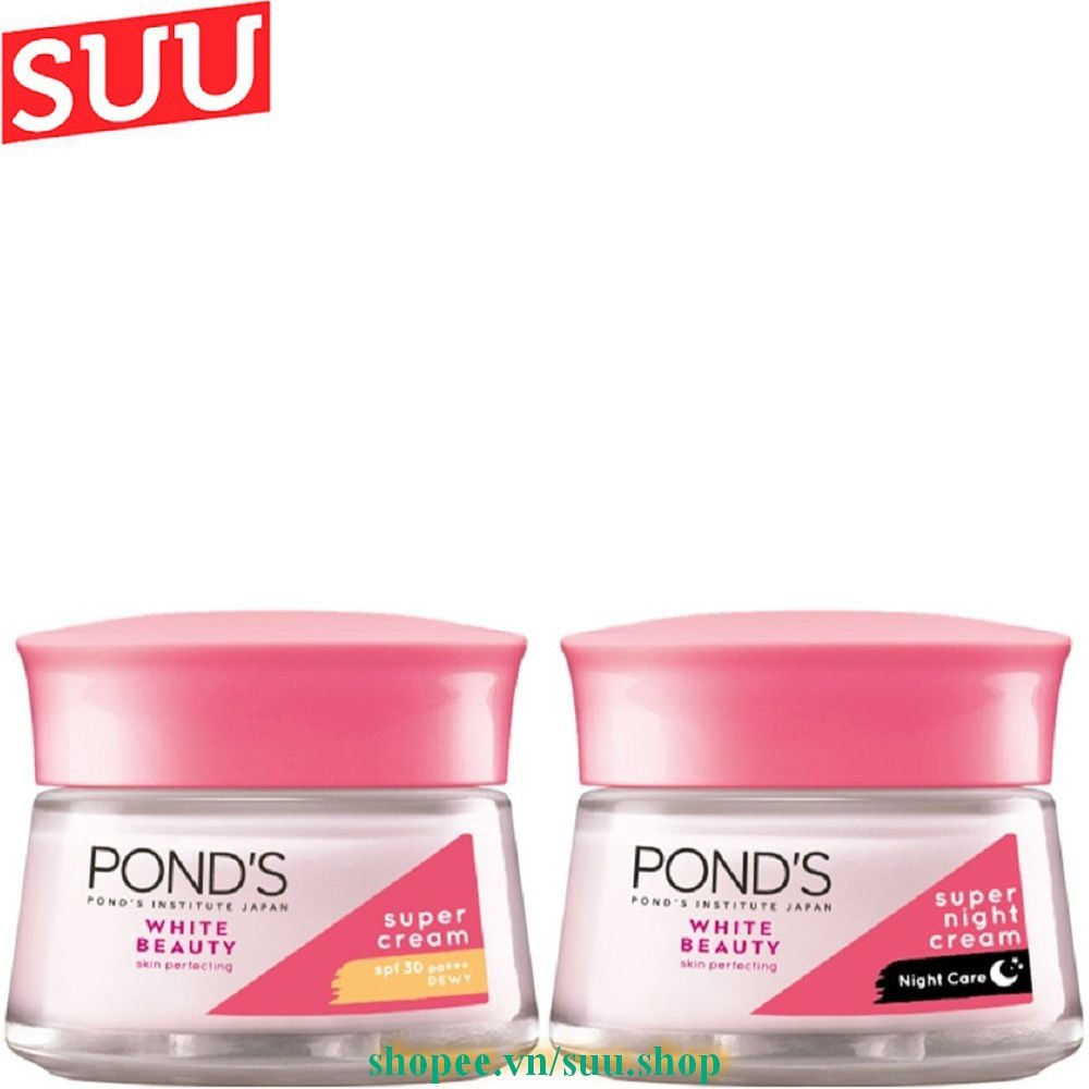 Kem Dưỡng Trắng Da Ponds 50g Hồng Rạng Rỡ Bright Beauty suu.shop cam kết 100% chính hãng