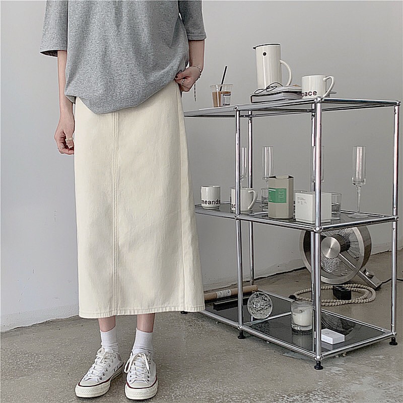 [PUN] Chân váy kaki dáng dài | BigBuy360 - bigbuy360.vn