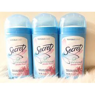 Lăn khử mùi dạng sáp Secret Invisible Solid