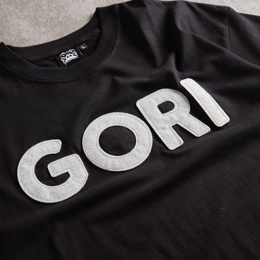 Áo Thun Tay Lỡ Gori Basic Tee | Season 5 | Màu Đen Chất Liệu Cao Cấp