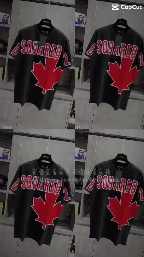 Áo phông Nam Nữ DSQ2 T-shirt Hình Lá Phong Đỏ, Áo Thun Nam Nữ Unisex Form Rộng,Chất liệu cotton 100%, Chính hãng hot2023 | BigBuy360 - bigbuy360.vn