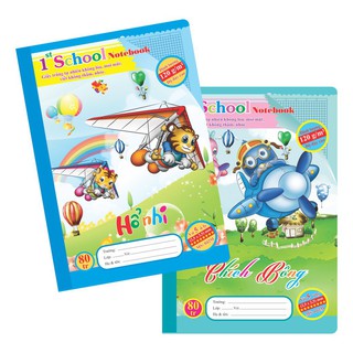 Vở 5 ô ly Klong Hổ Nhi - 80 trang; MS 042M - khách sỉ ib