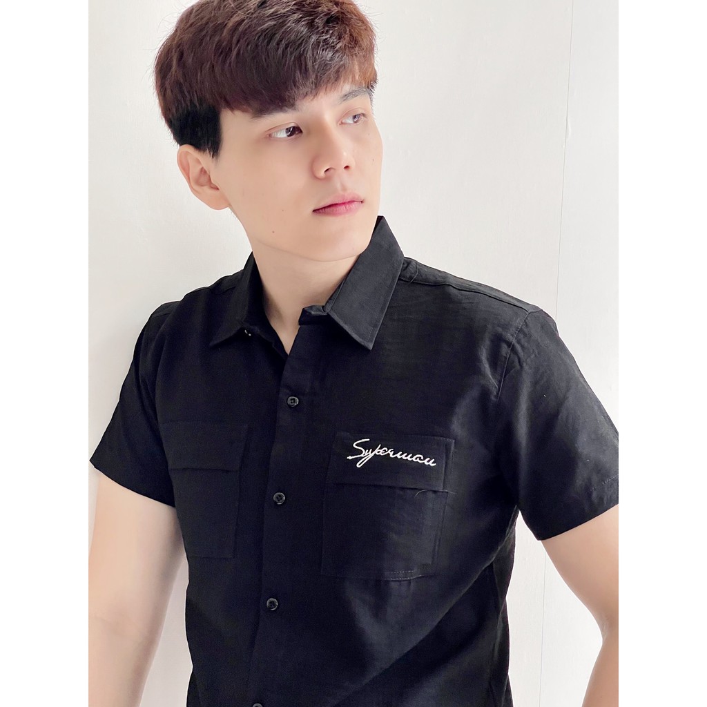 ÁO SƠ MI NAM TAY NGẮN CHẤT ĐŨI MỀM MÁT HÀNG ĐẸP | BigBuy360 - bigbuy360.vn