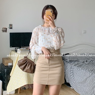 Chân váy chữ A mỏng co dãn