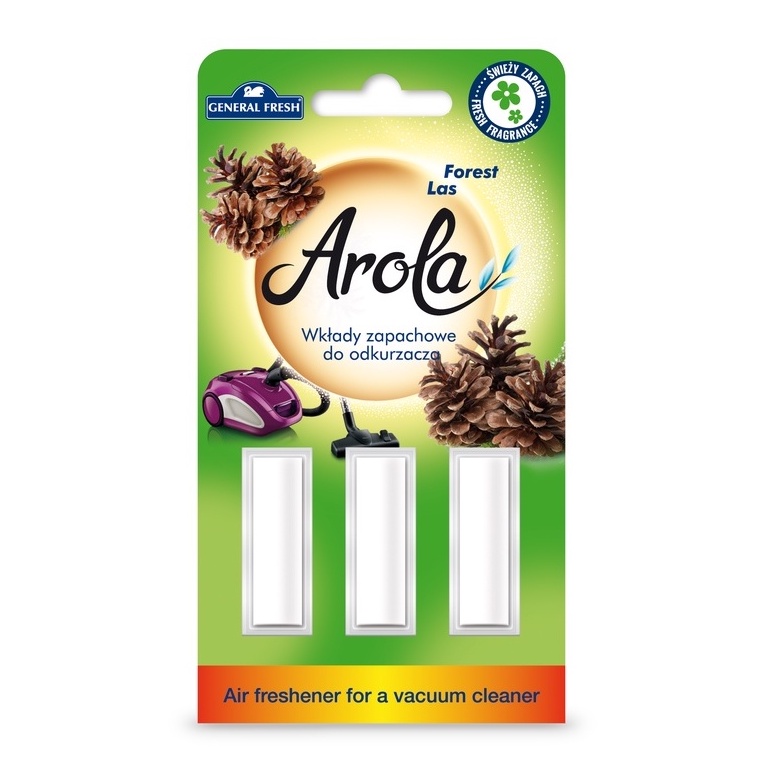 Viên nén khử mùi máy hút bụi Arola - 3 viên