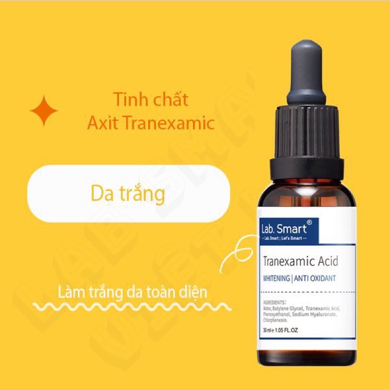 Tinh chất serum [XANH HI-TEC] TRANEXAMIC ACID giảm thâm sau mụn 30ml DrHsieh LabSmart Đài loan