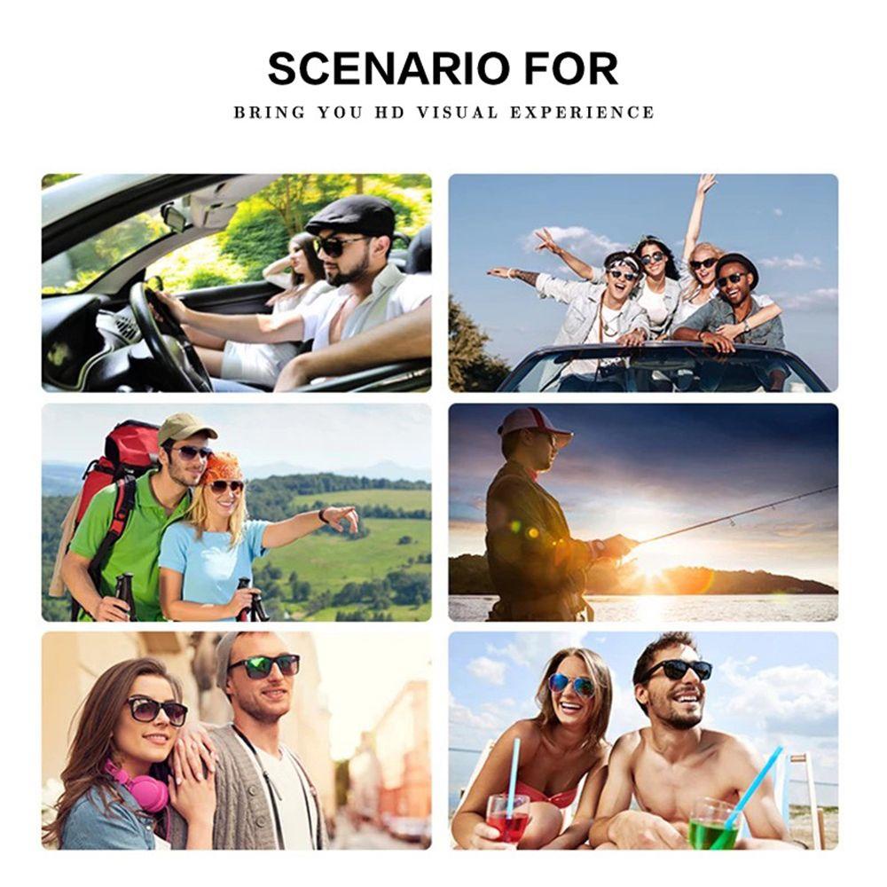 Kính Mát Không Gọng Phong Cách Retro Cho Nữ