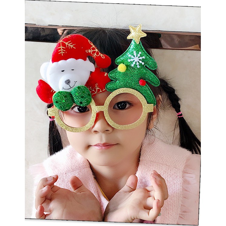 ❄ [Giá siêu tốt - Ảnh thực tế]  Kính Noel - Phụ kiện xinh xắn tung tăng ngày lễ