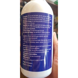 Nước rửa tay khô (tinh dầu quế)