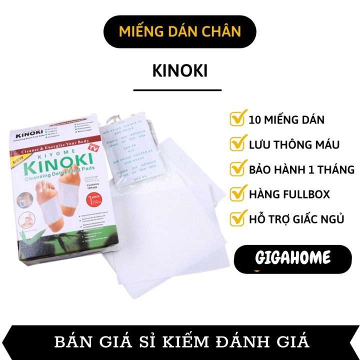 Miếng dán chân thải độc  ️ GIÁ VỐN Miếng dán chân giải độc Kinoki, miếng dán chân giúp tăng cường hệ miễn dịch 2223