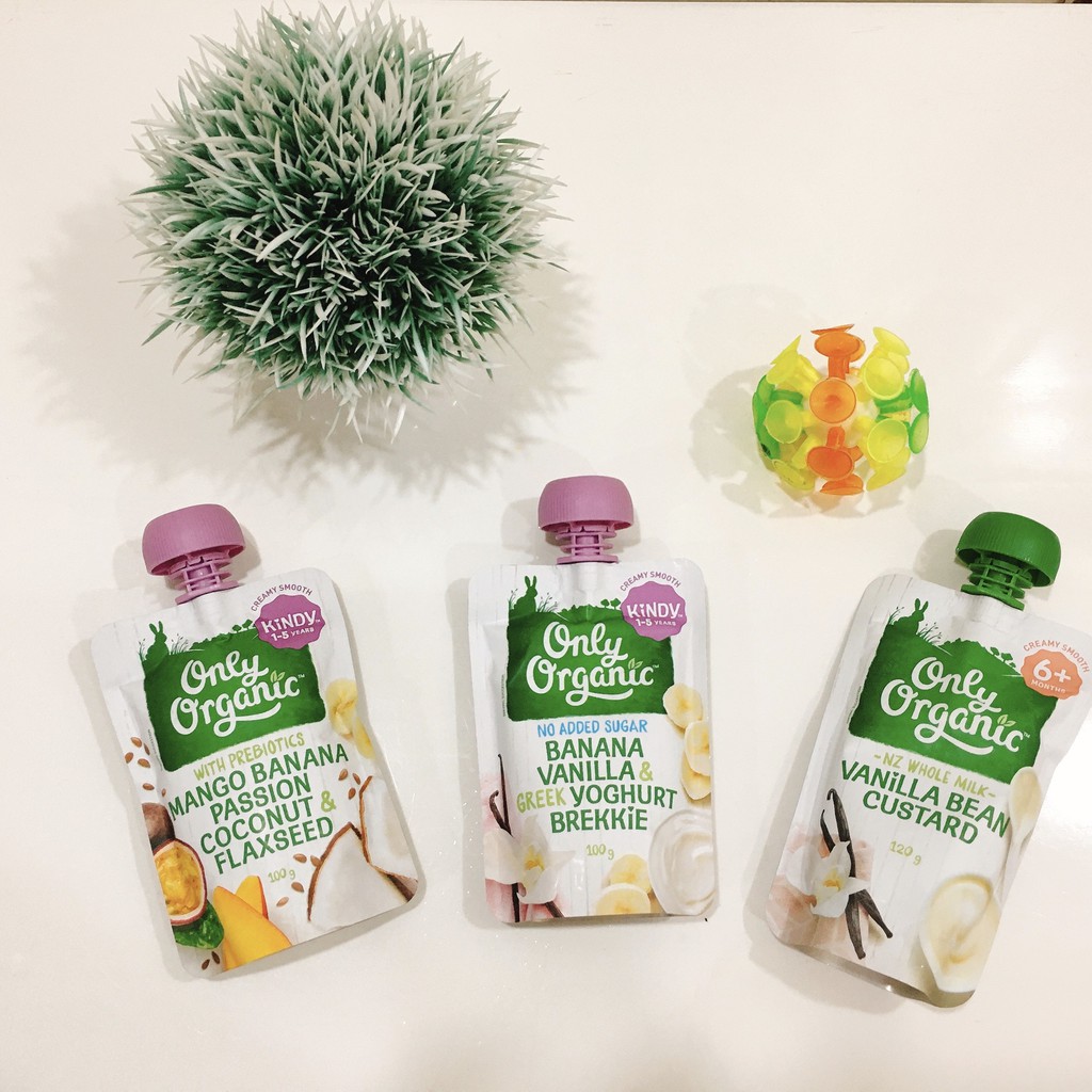 [ONLY ORGANIC] ĐỒ NGHIỀN ĂN LIỀN HỮU CƠ (4M+~6M+)