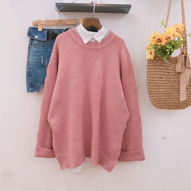 Áo len hoạ tiết