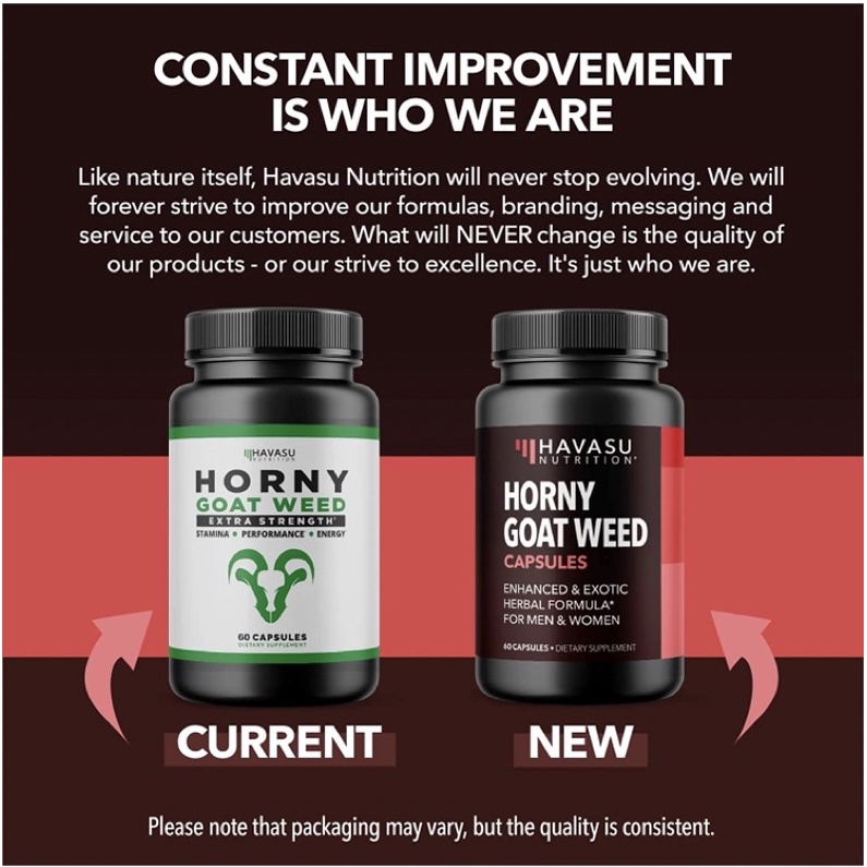 Viên uống tăng cường sinh lý nam nữ Havasu Horny Goat Weed Supplement 60 viên USA