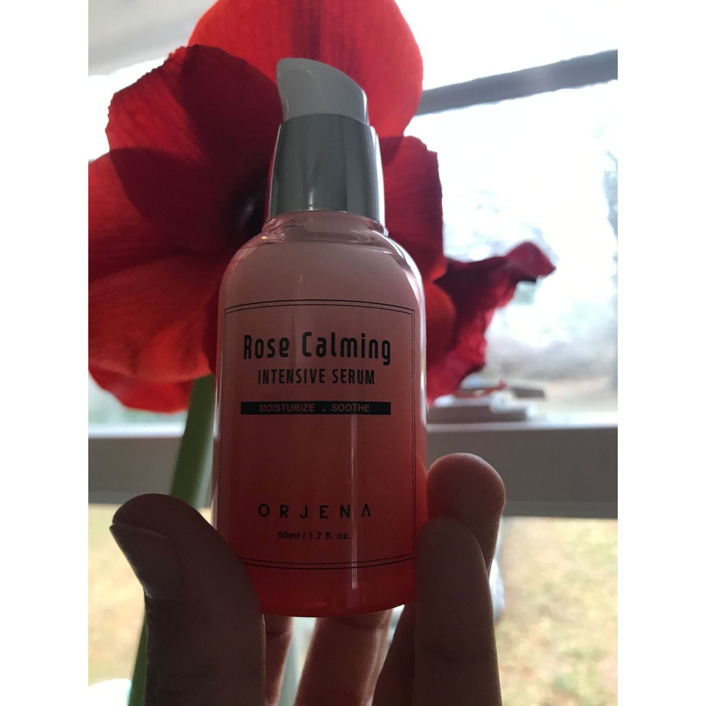 Serum Dưỡng Da Chuyên Sâu Cân Bằng Độ Ẩm ROSE CALMING ORJENA 50ml - #0004