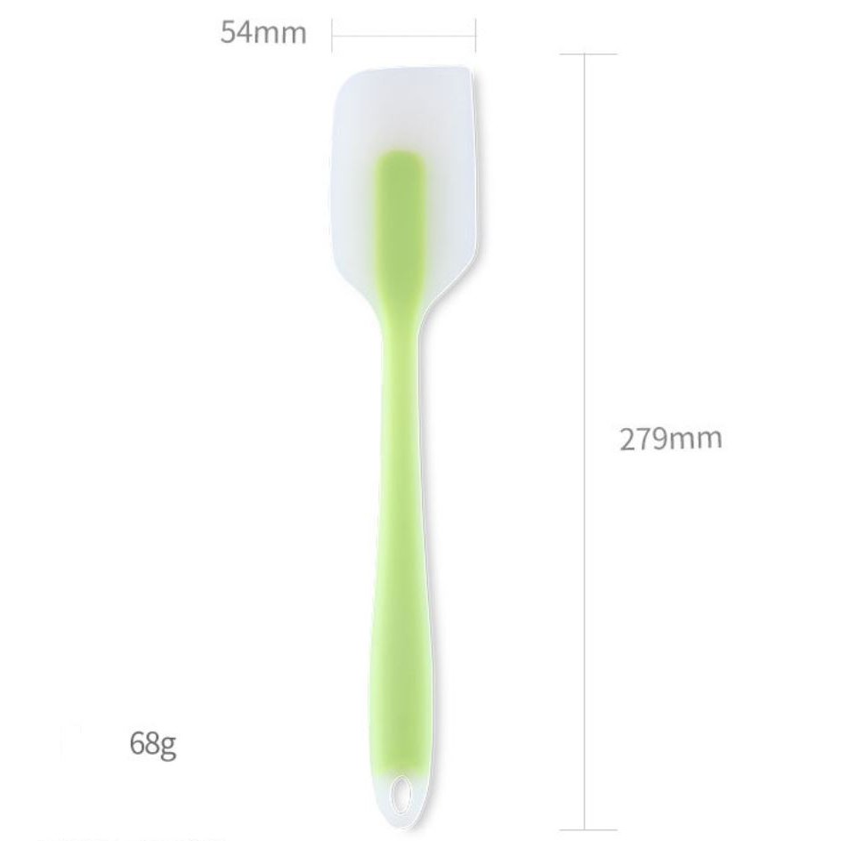 Spatula Màu Đục Lớn 27cm Nhiều Màu - Phới Trộn Silicon – Cây Vét Bột - Dụng Cụ Làm Bánh GB008S