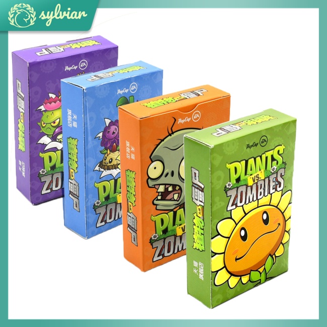 [sylviar] Cây Vs. Bộ Sưu Tập Thẻ Bài Trò Chơi Peripheral Zombies Vui Nhộn Độc Đáo