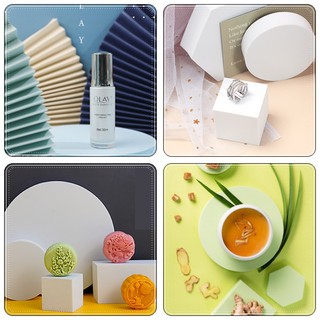 Khối hình học phụ kiện chụp mỹ phẩm, trang sức chất liệu xốp mịn nhẹ bền - House Decor