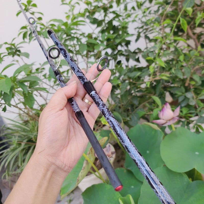 Cần Lure vân Da Rắn siêu khoẻ