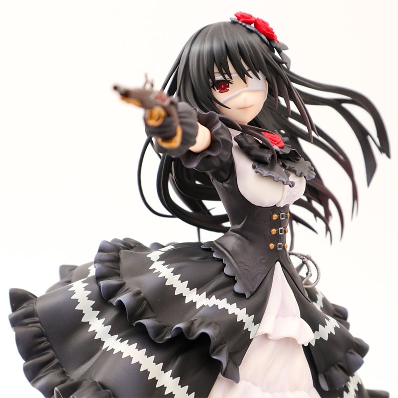 Đồ Chơi Mô Hình Nhân Vật Tokisaki Kurumi Trong DATE A LIVE Kích Thước 23CM Thay Đổi Mặt Màu Đen Phong Cách Retro Kỷ Niệm 30 Năm