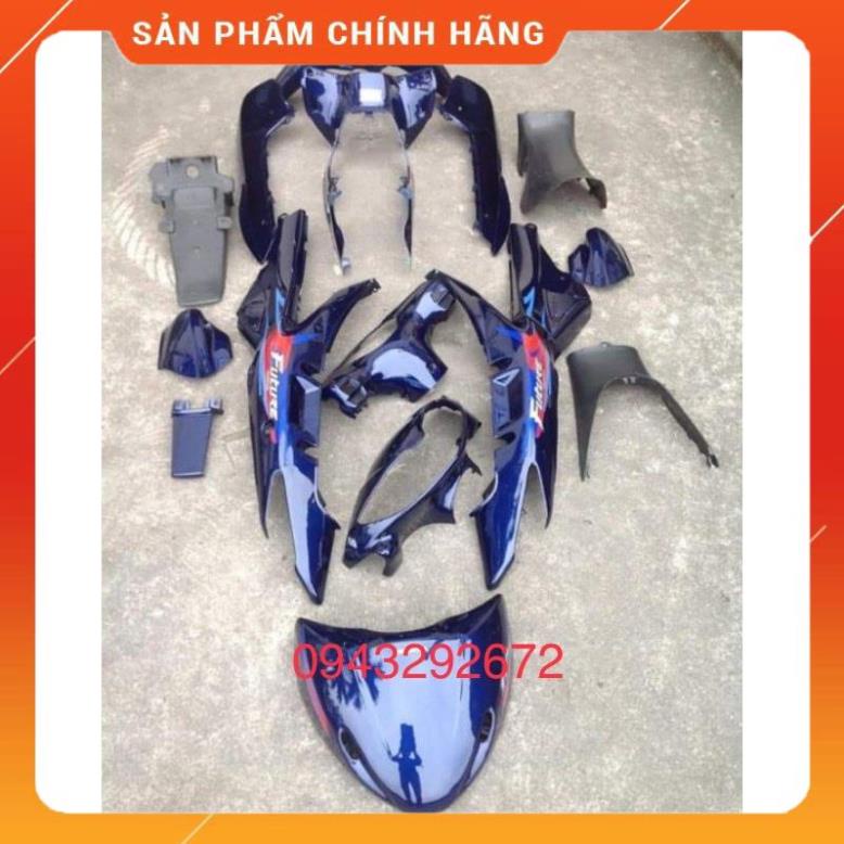 Bộ Nhựa, Dàn áo Xe Future 1 Màu Tím Zin Honda