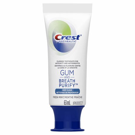 Kem đánh răng Crest Gum &amp; Breath Purify Healthy White Toothpaste, 4.1oz 116g Mỹ