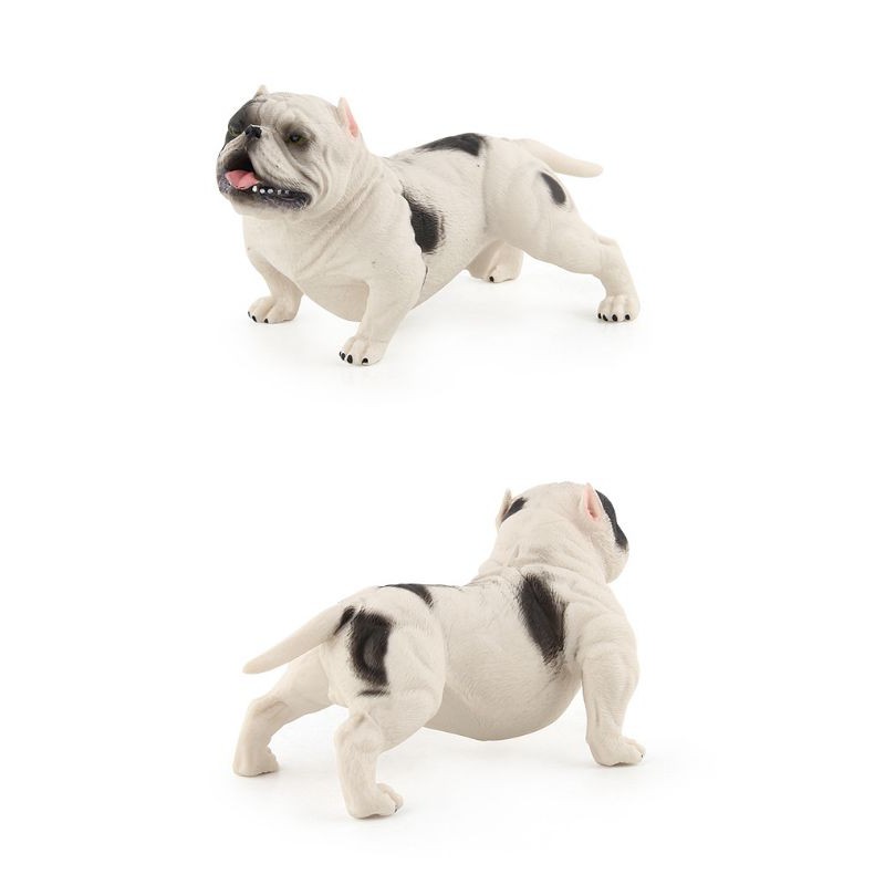 đồ chơi mô hình chó bulldog tỉ lệ 1/6