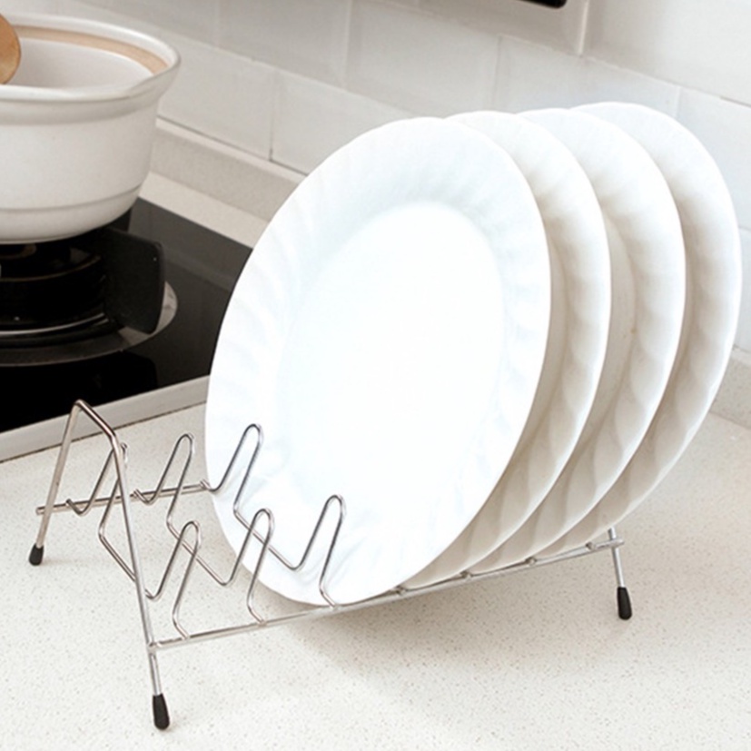 Khay Giá để chén dĩa K6 ráo nước tiện dụng trong nhà bếp