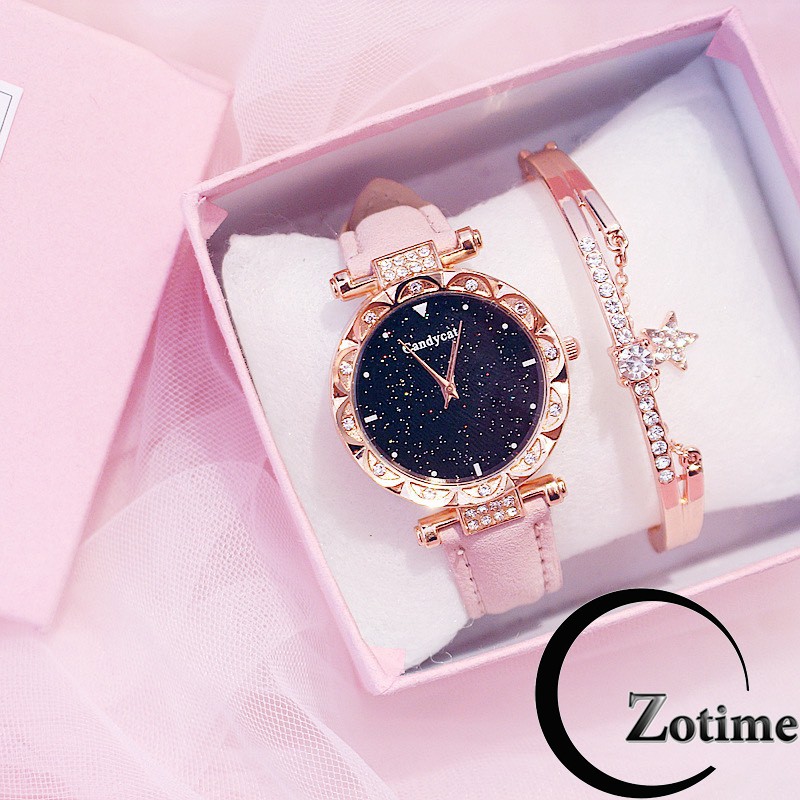 Đồng hồ thời trang nữ Candycat đính cườm đẹp ZO20 | BigBuy360 - bigbuy360.vn