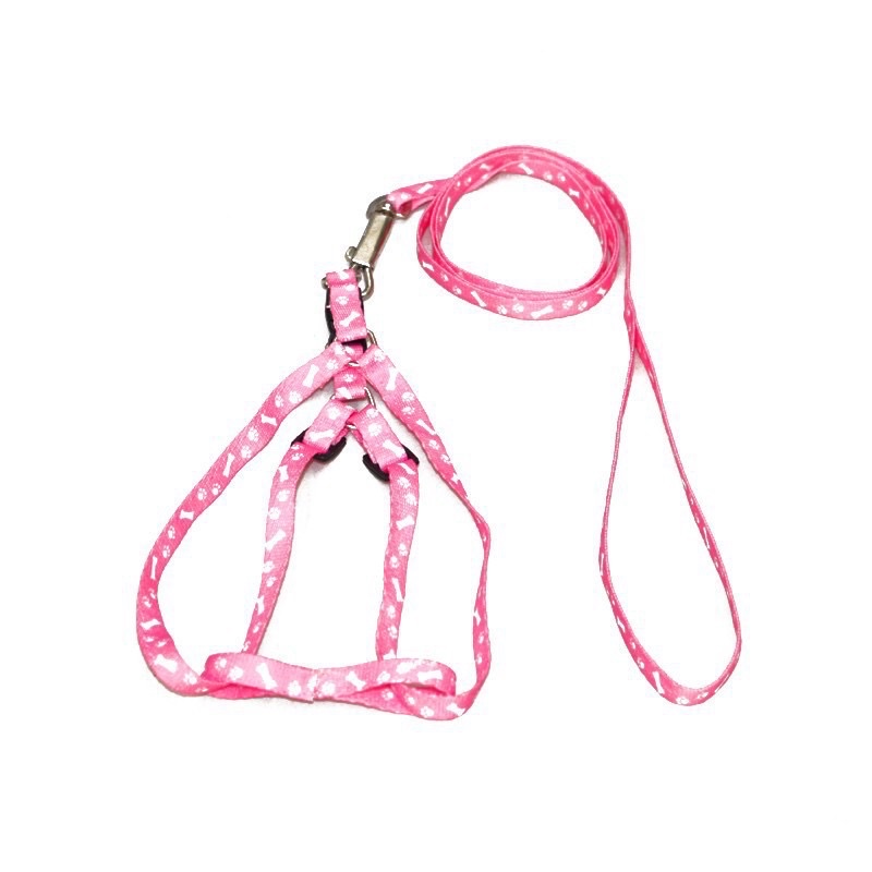 Dây dắt thú cưng kèm yếm 1 - 1,5cm