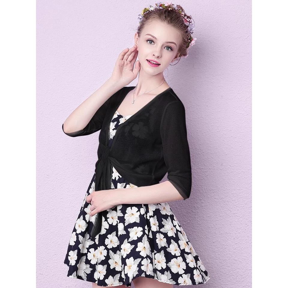 Aó choàng cột eo thời trang trẻ | BigBuy360 - bigbuy360.vn