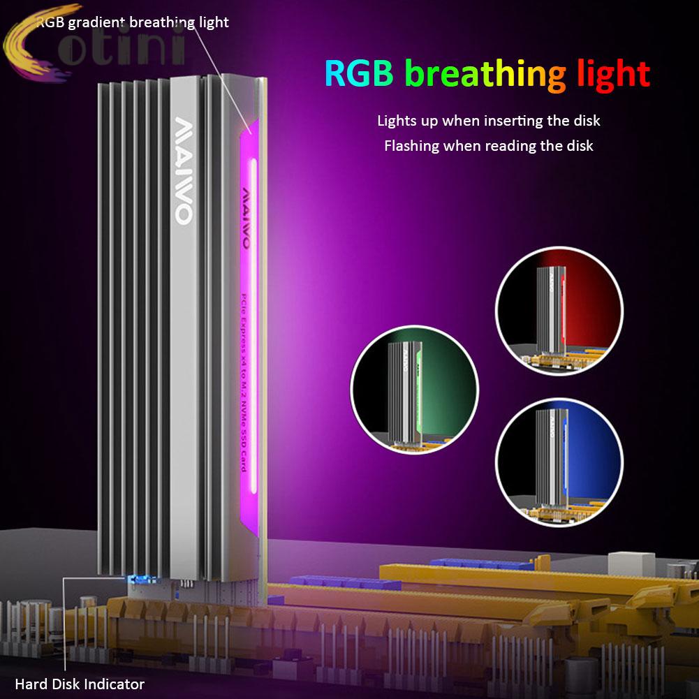 Thẻ chuyển đổi mở rộng ổ cứng HDD COTINI MAIWO PCIE sang M.2 NVME cho 2230/2242 SSD | BigBuy360 - bigbuy360.vn