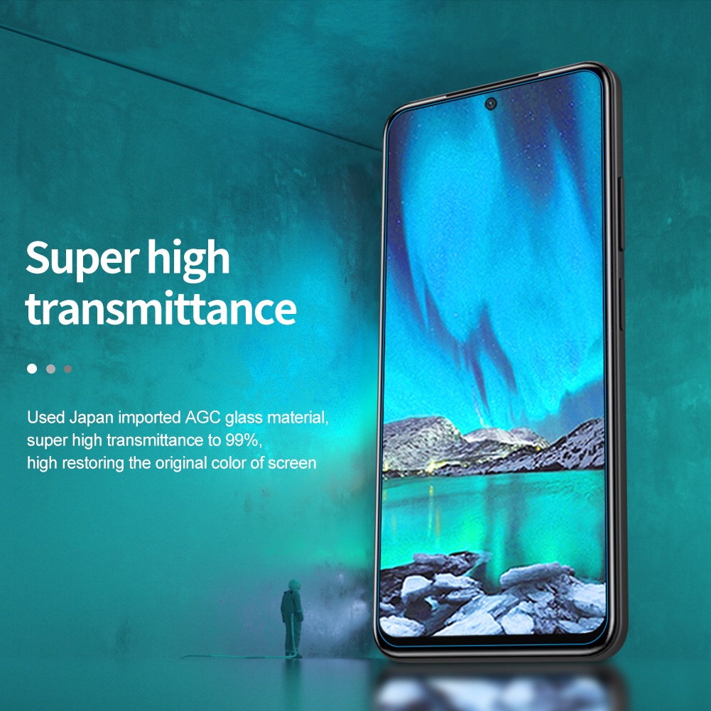 Miếng dán cường lực Nillkin trong suốt HD 2.5D cho Xiaomi Poco M4 Pro 4G