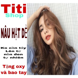 thuốc nhuộm tóc màu nâu hạt dẻ